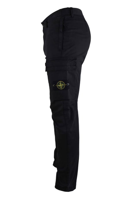 Stone Island Pantalones Negro - Image 3