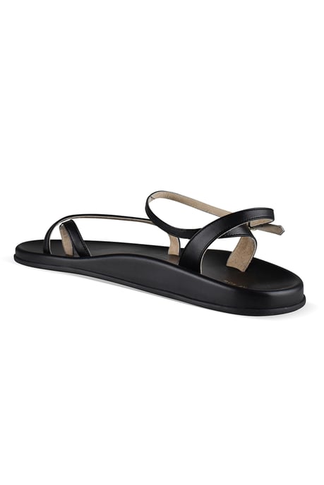 THE ROW Sandalias Hugh Negro - Image 3