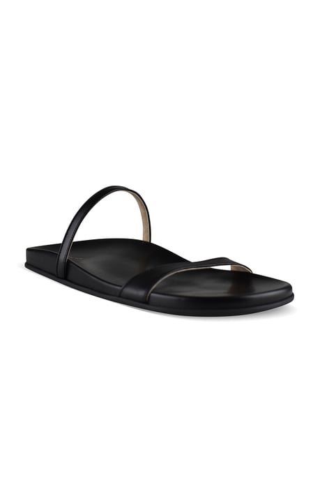 THE ROW Sandalias Hugh Negro - Image 2