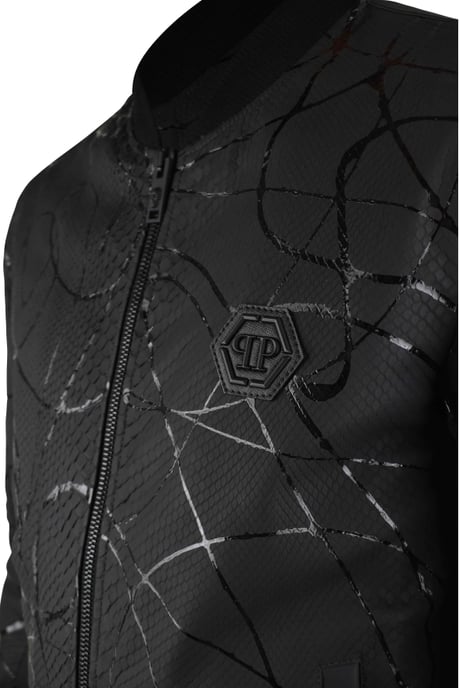 Philipp Plein Chaqueta de cuero Negro - Image 3