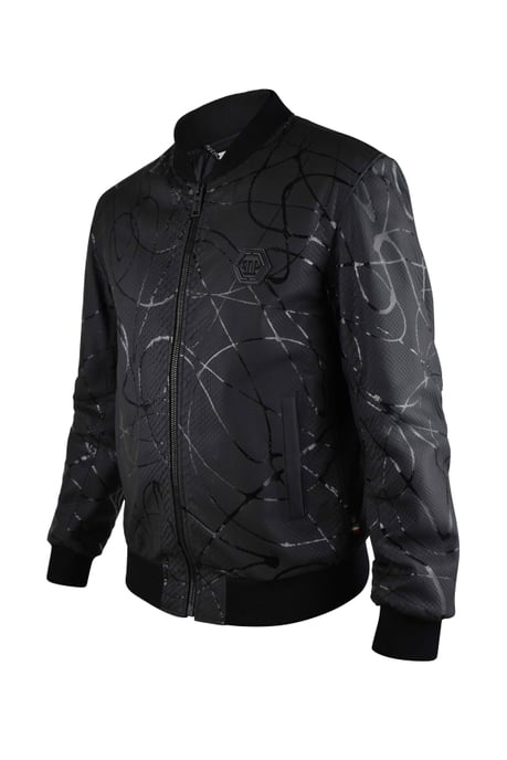 Philipp Plein Chaqueta de cuero Negro - Image 4