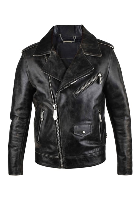 Philipp Plein copy of Chaqueta Perfecto Negro - Image 1