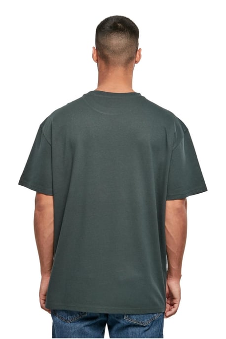Camiseta extragrande pesada - Verde botella - Image 2