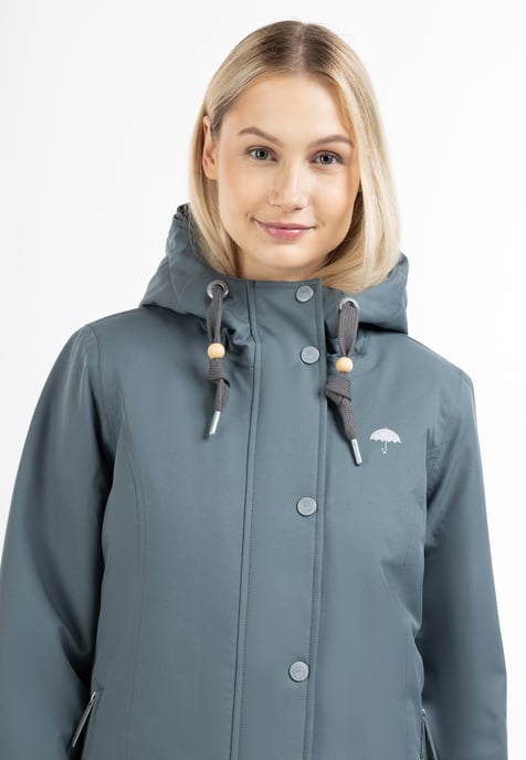 Schmuddelwedda Winter jacket women blue-grey - Image 5