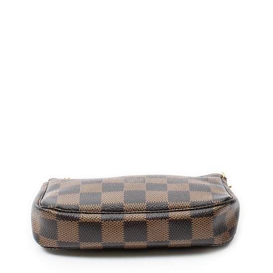 Louis Vuitton Mini Pochette Accessoires en Brown Lienzo recubierto - Image 6