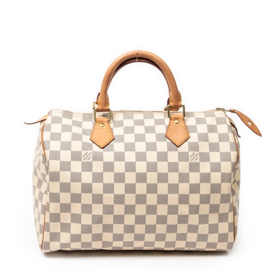Louis Vuitton Speedy 30 en marfil Lienzo recubierto - Image 1