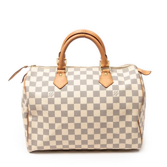 Louis Vuitton Speedy 30 en marfil Lienzo recubierto - Image 5