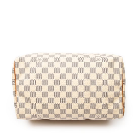 Louis Vuitton Speedy 30 en marfil Lienzo recubierto - Image 6