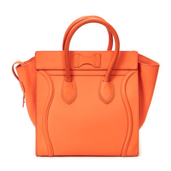 Celine Mini Luggage en naranja Cuero de ternero - Image 4