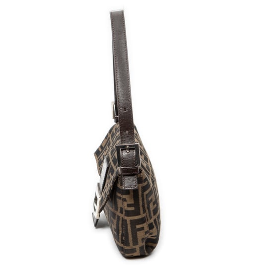 Fendi Baguette en caqui Lienzo - Image 3