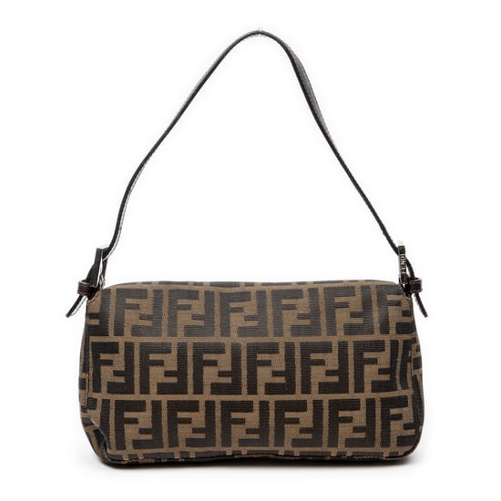 Fendi Baguette en caqui Lienzo - Image 5