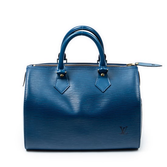 Louis Vuitton Speedy 25 en azul Cuero de ternero - Image 1