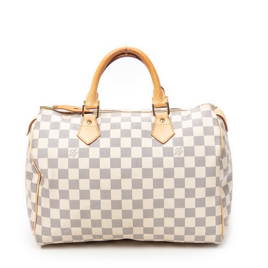 Louis Vuitton Speedy 30 en  marfil Lienzo recubierto - Image 5