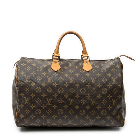 Louis Vuitton Speedy 40 en marrón Lienzo recubierto - Image 1