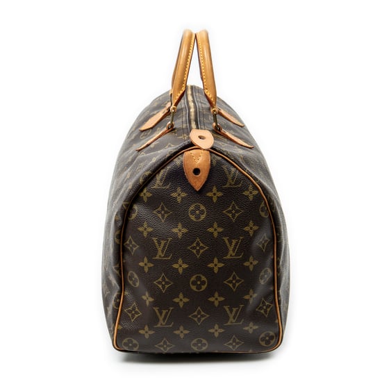 Louis Vuitton Speedy 40 en marrón Lienzo recubierto - Image 3