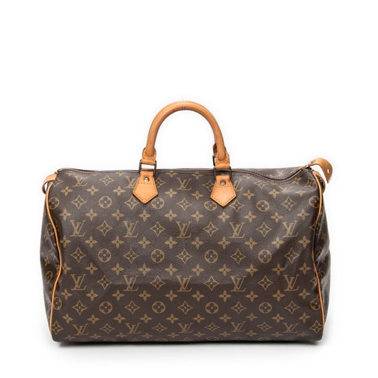 Louis Vuitton Speedy 40 en marrón Lienzo recubierto - Image 1