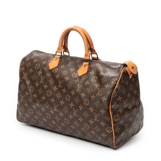 Louis Vuitton Speedy 40 en marrón Lienzo recubierto - Image 2