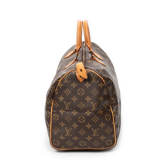 Louis Vuitton Speedy 40 en marrón Lienzo recubierto - Image 3