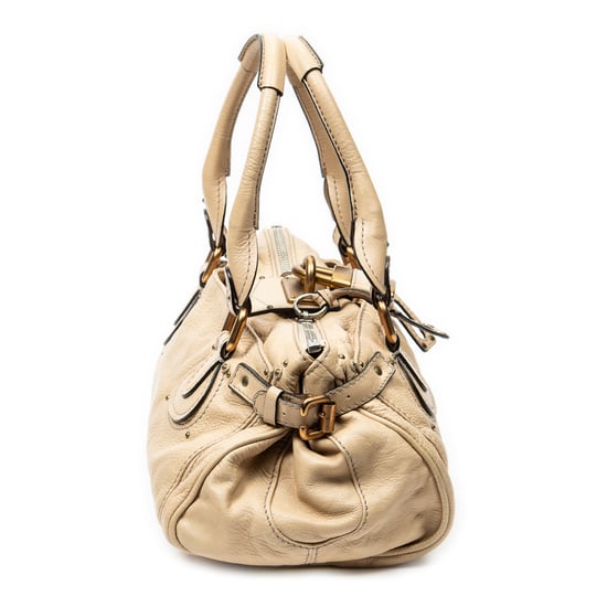 Chloé Paddington en beige Cuero de ternero - Image 4