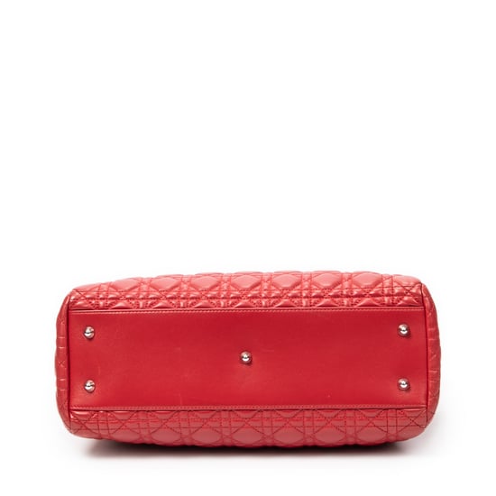 Dior Soft Shopping Tote en Red Cuero de ternero - Image 6