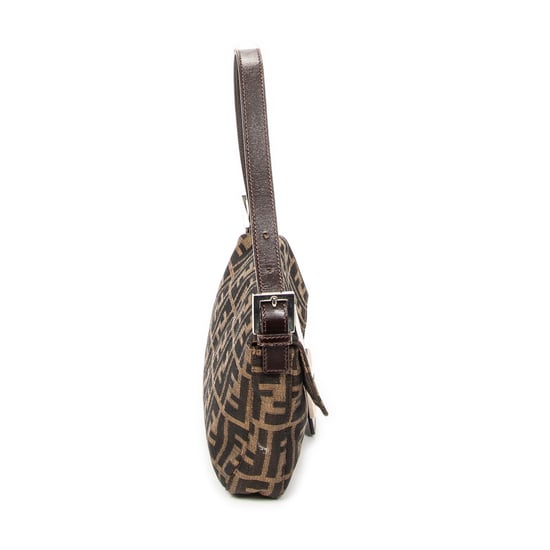 Fendi Baguette en marrón Lienzo - Image 4