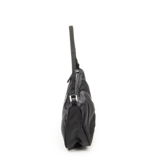 Prada Vintage Rectangular Pochette  en  negro Lienzo - Image 3
