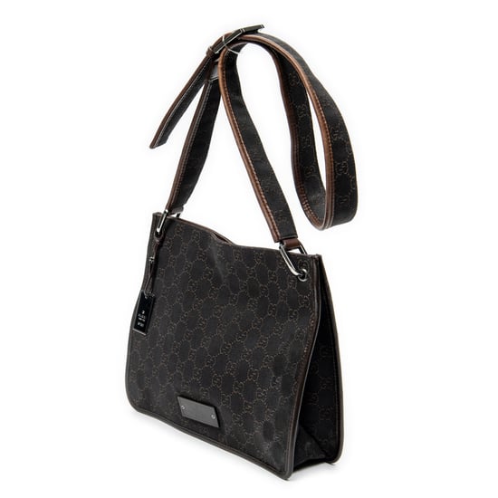 Gucci Small Messenger Crossbody  en  marrón Lienzo - Image 2