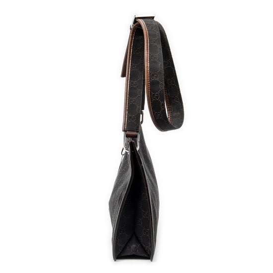 Gucci Small Messenger Crossbody  en  marrón Lienzo - Image 3