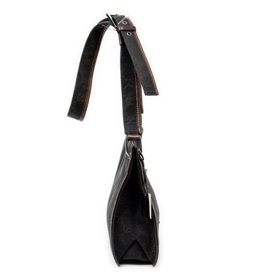 Gucci Small Messenger Crossbody  en  marrón Lienzo - Image 4