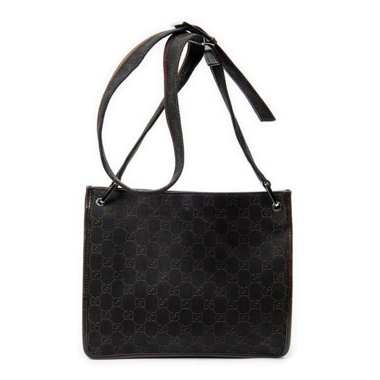 Gucci Small Messenger Crossbody  en  marrón Lienzo - Image 5