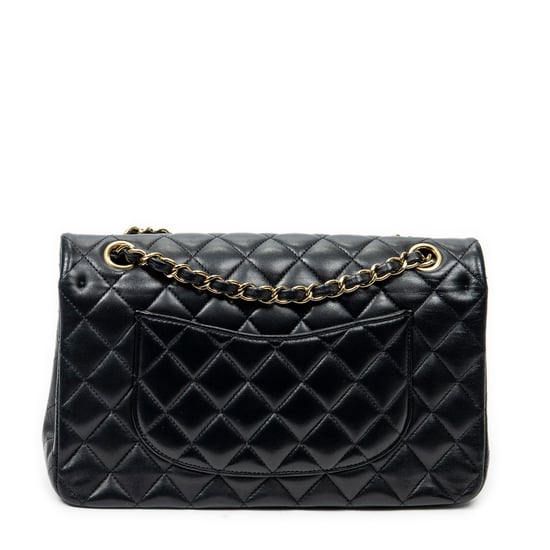Chanel Classic Double Flap 26 en negro Cuero de ternero - Image 5