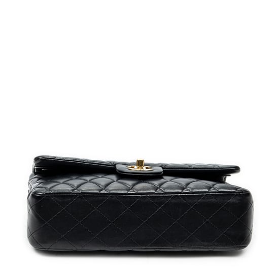 Chanel Classic Double Flap 26 en negro Cuero de ternero - Image 6