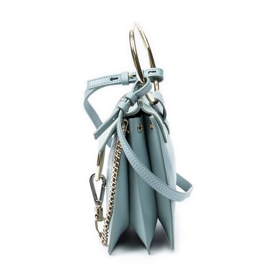 Chloé Small Faye Bracelet Bag en azul claro Cuero de ternero - Image 3
