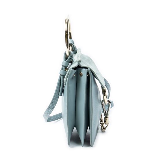 Chloé Small Faye Bracelet Bag en azul claro Cuero de ternero - Image 4