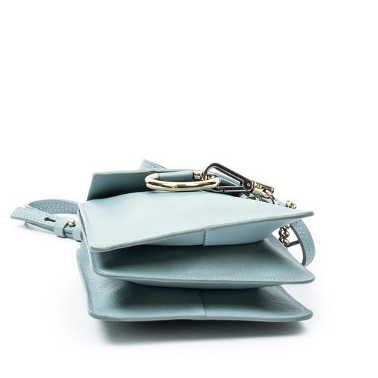 Chloé Small Faye Bracelet Bag en azul claro Cuero de ternero - Image 6