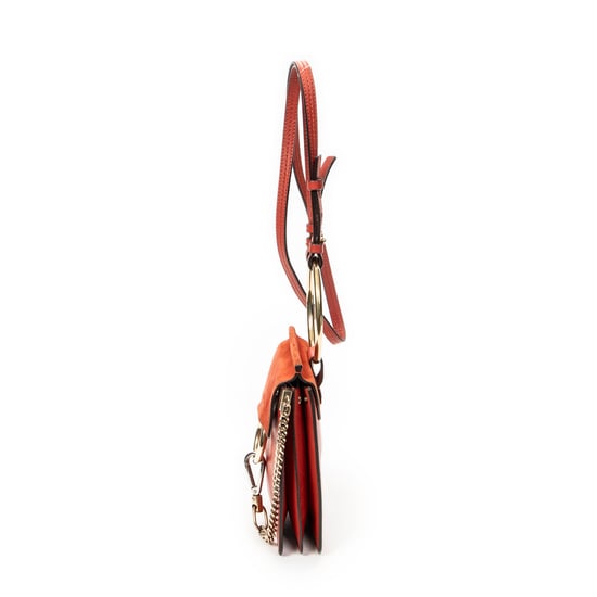 Chloé Small Faye Bracelet Bag en naranja Cuero de ternero - Image 3