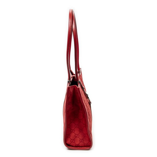 Gucci Square Jackie Tote en Red Lienzo - Image 4