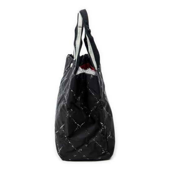 Chanel Small Old Travel line Tote en negro Lienzo - Image 4