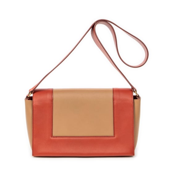 Celine Medium Frame Crossbody en naranja Cuero de ternero - Image 5