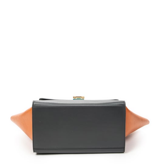 Celine Small Trapeze en gris Cuero de ternero - Image 6