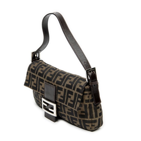 Fendi Baguette en caqui Lienzo - Image 2