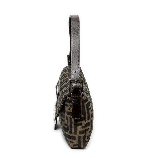 Fendi Baguette en caqui Lienzo - Image 3