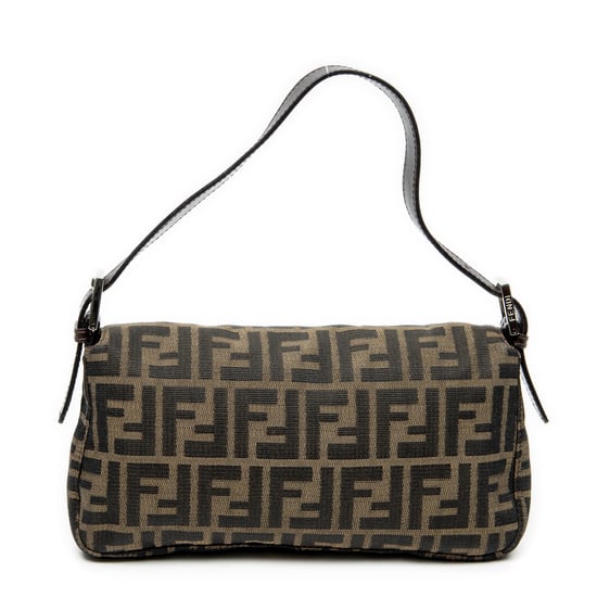 Fendi Baguette en caqui Lienzo - Image 5