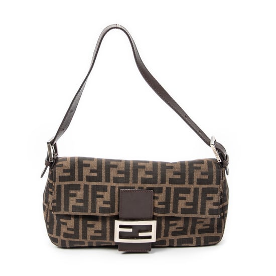 Fendi Baguette en marrón Lienzo - Image 1