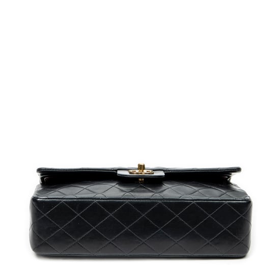 Chanel Classic Double Flap 26 en negro Cuero de ternero - Image 6