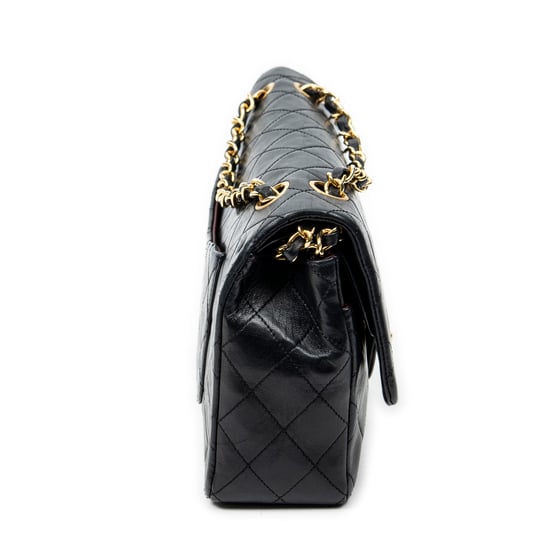 Chanel Classic Double Flap 26 en  negro Cuero de ternero - Image 4