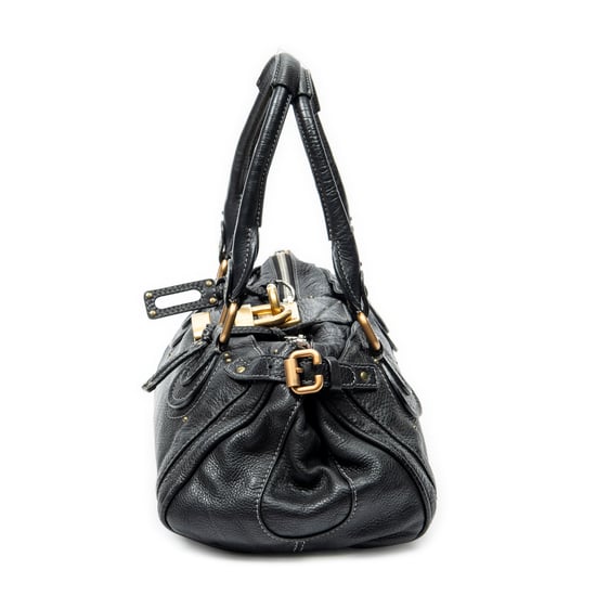 Chloé Paddington en negro Cuero de ternero - Image 3
