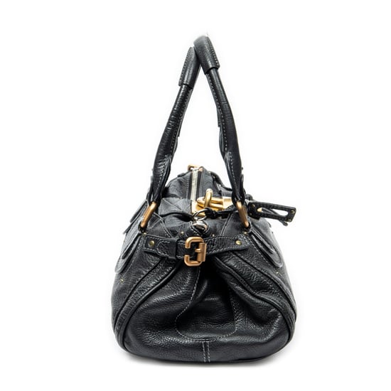 Chloé Paddington en negro Cuero de ternero - Image 4
