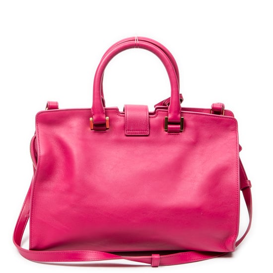 Yves Saint Laurent Small Monogram Cabas  en  rosa Cuero de ternero - Image 5