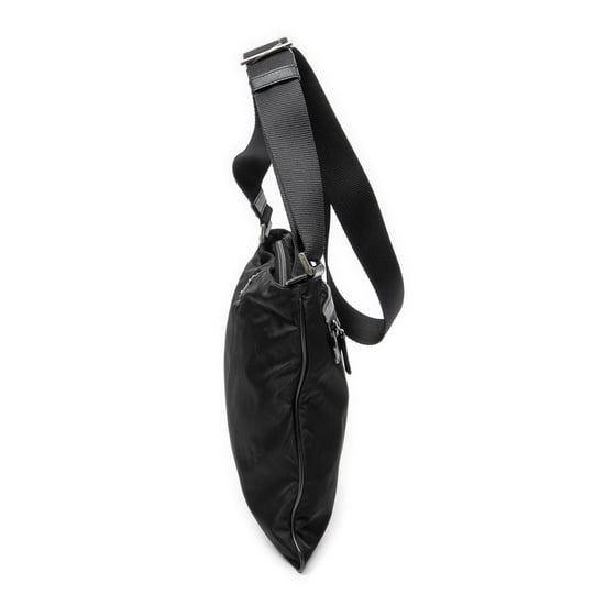 Prada Square Flat Crossbody  en  negro Lienzo - Image 3